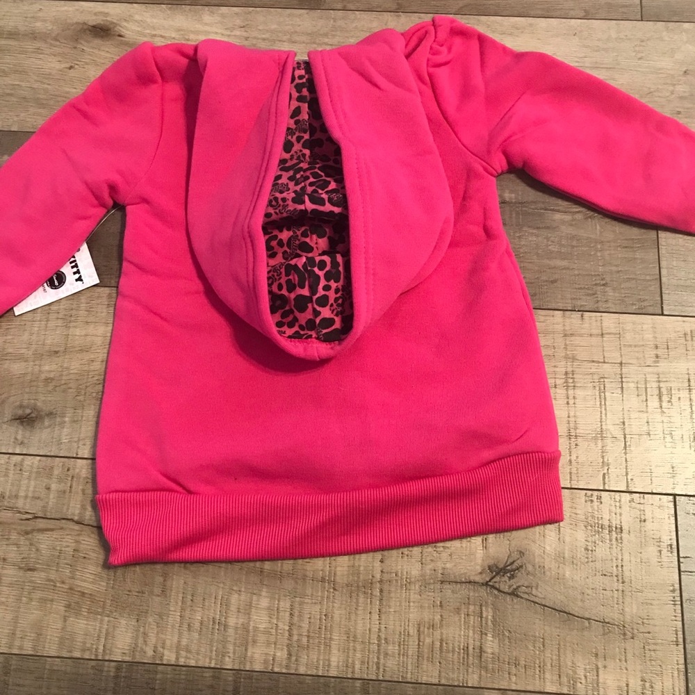 Hello Kitty Zip Up Girls Hoodie - Picture 2 of 5